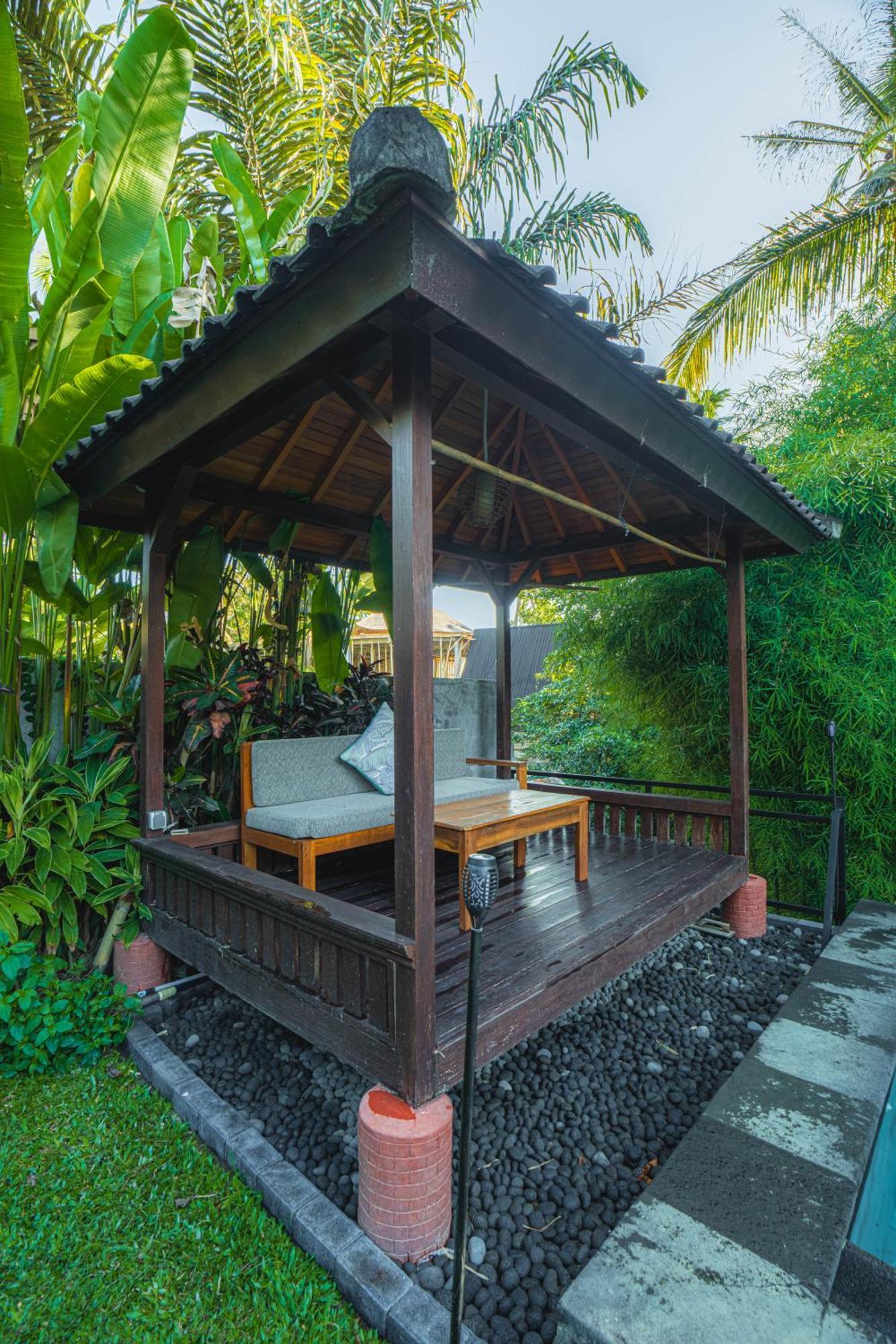 Rumanero Bunglows Ubud Kültér fotó